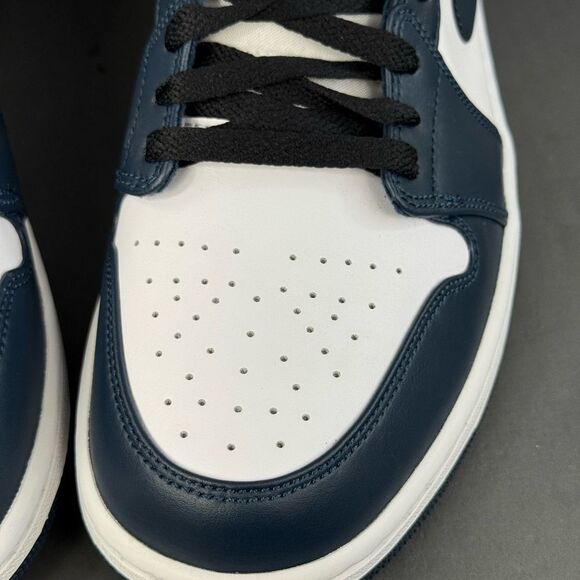 Nike Air Jordan 1 Mid 'Armory Navy' athletic sneaker shoes men’s size 11 - Picture 4 of 12